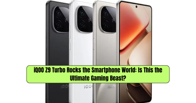 iQOO Z9 Turbo Rocks the Smartphone World: Is This the Ultimate Gaming Beast?